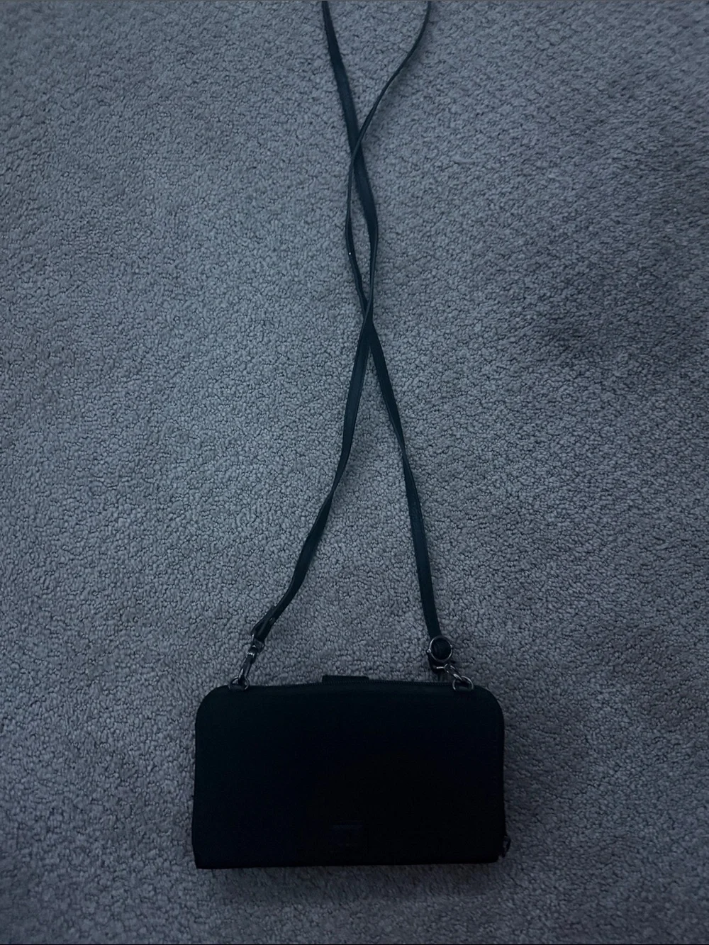 The Sak Black Crossbody Wallet Bag